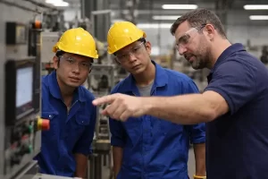 עובד ישראלי מדריך עובדים תאילנדים תוך תלות תפעולית